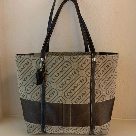 Coach Brown Logo Bag - Picture 2 of 5